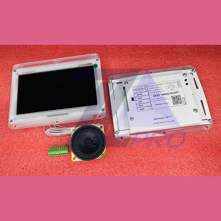 Дисплей TFT7 станция ШК6000 МЮ.Д07.05.00.ШК.ГОР.К.ДМК ЩЛЗ