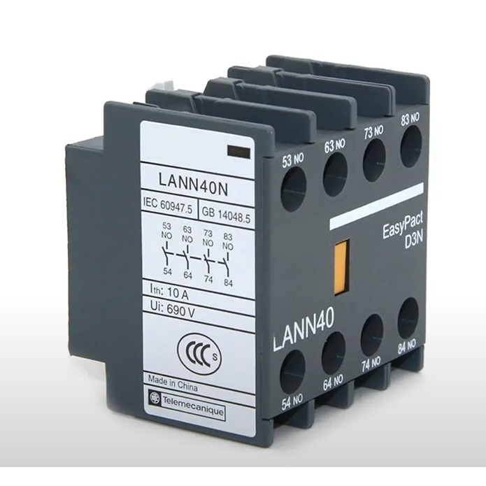 Блок дополнительных контактов 4NO LAEN40 (LANN40) Schneider Electric