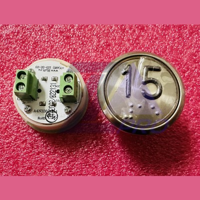 Модуль кнопочный A4N33841$14 красная подсветка Брайль "15" BBP-R331-CMPLT-S-R-15(EA2406S-S-R-15) ЩЛЗ